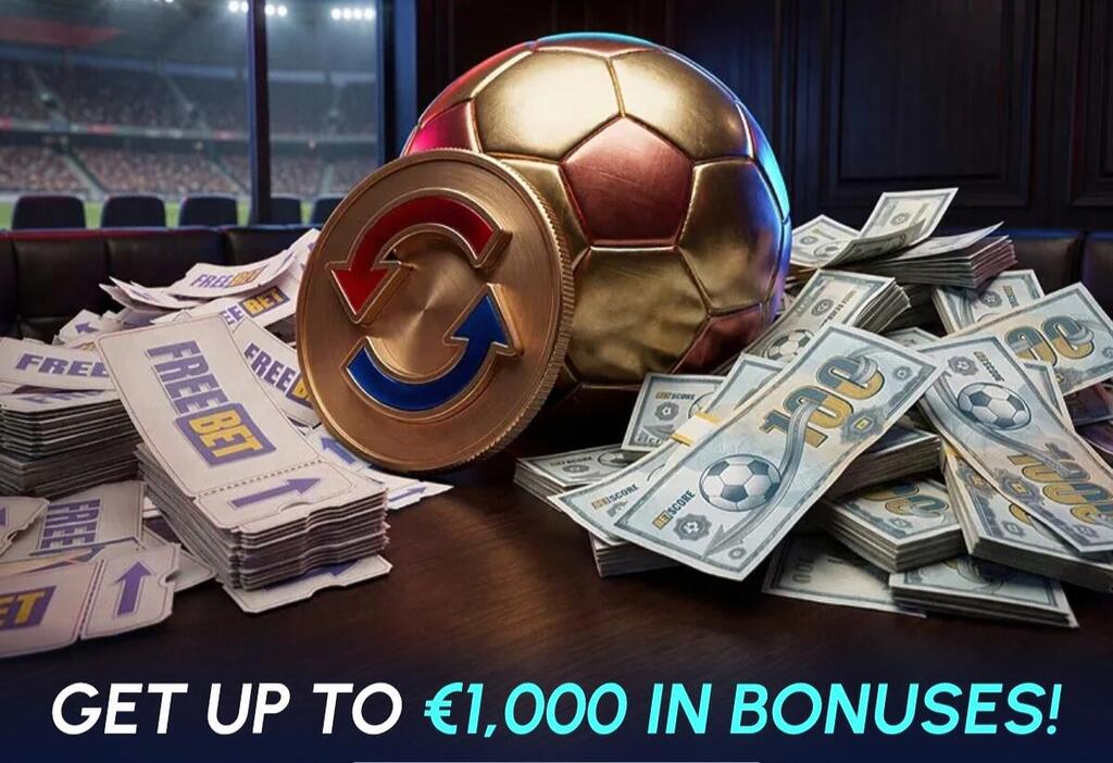 1000€ in bonuses at Betscore 