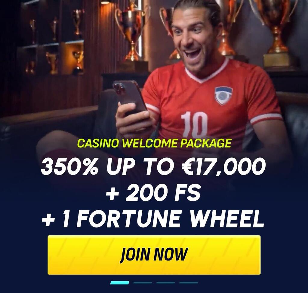 Casino welcome bonus
