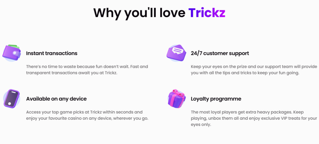 Trickz Casino Security and Responsible Gaming