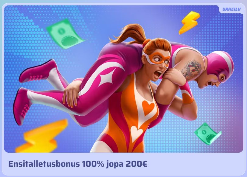 Spinrollz Urheiluvedonlyönnin Tervetuliaisbonus