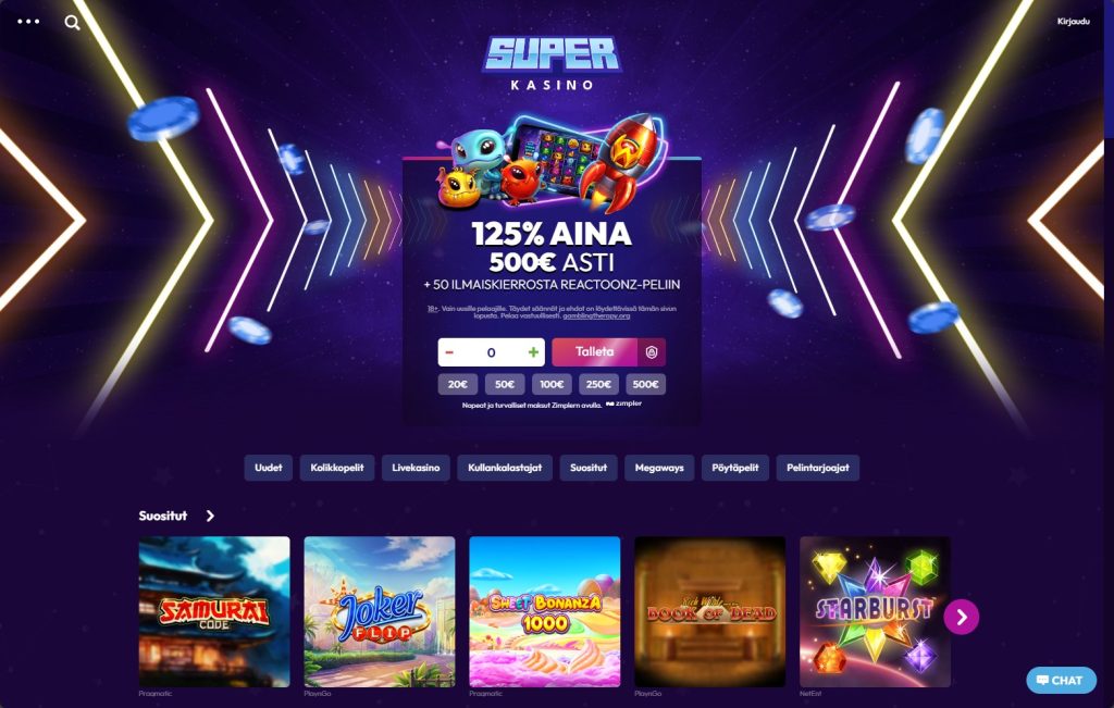 Super Kasino Home Page