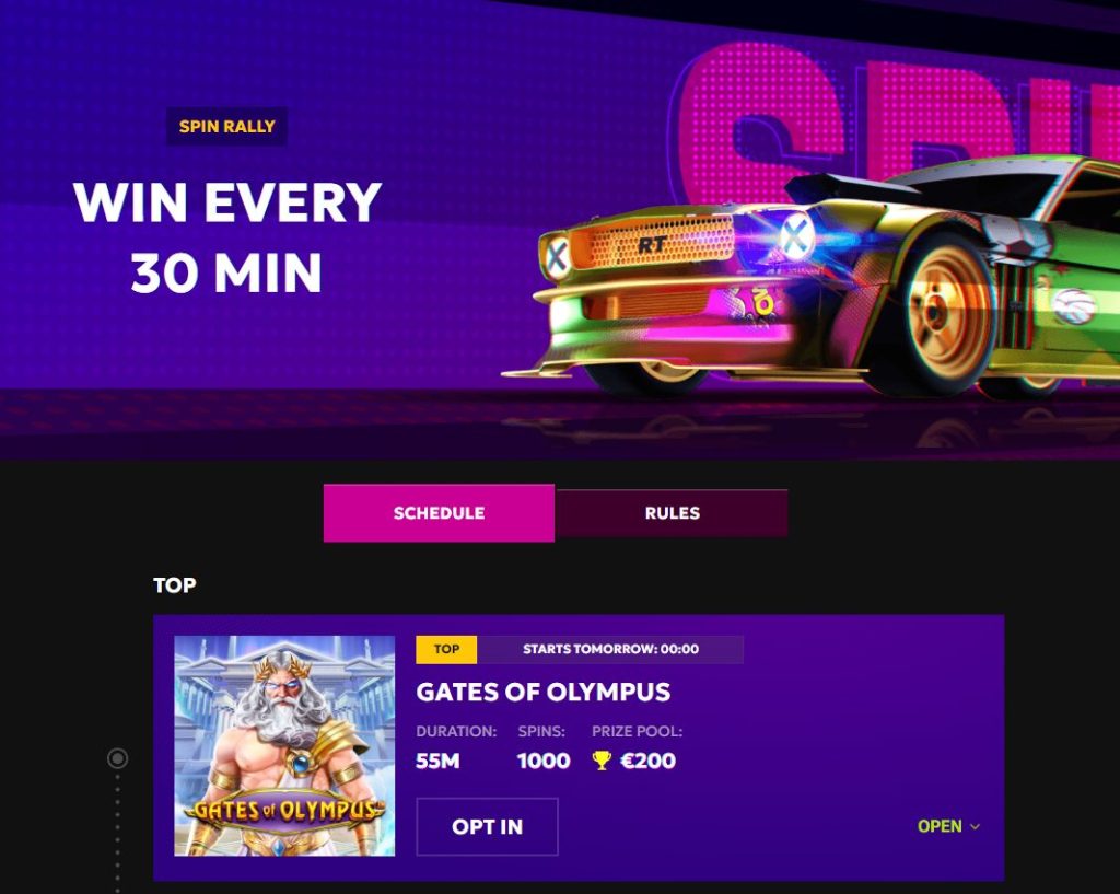 Special Features at RTBet