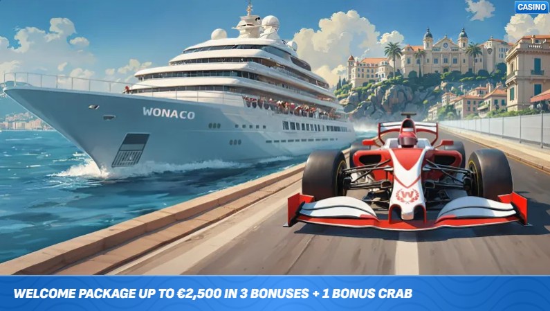 Wonaco Casino Welcome Offer