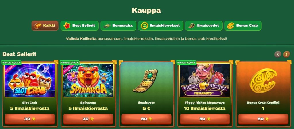 Eksklusiiviset Ominaisuudet Green Luck Kasinolla