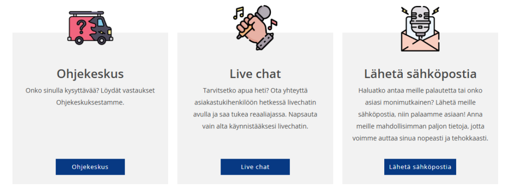 Asiakaspalvelu Barz Casinolla