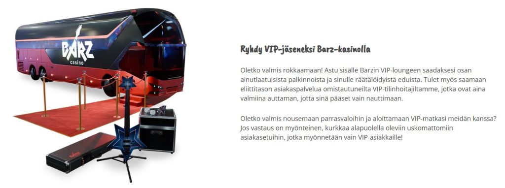 VIP-ohjelma ja uskollisuuspalkinnot