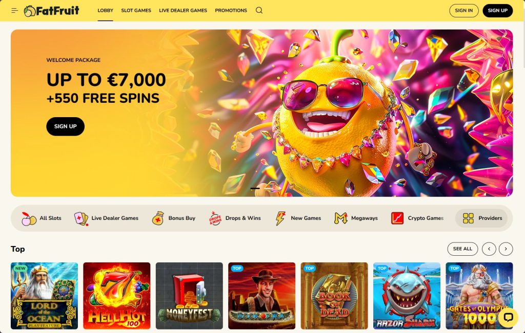 First Impressions of Fatfruit Casino
