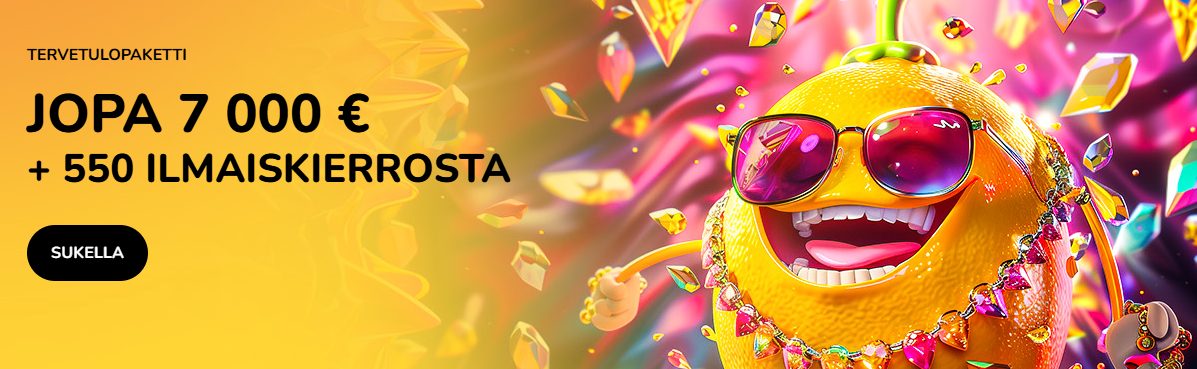 Fatfruit Casinon Tervetuliaisbonus