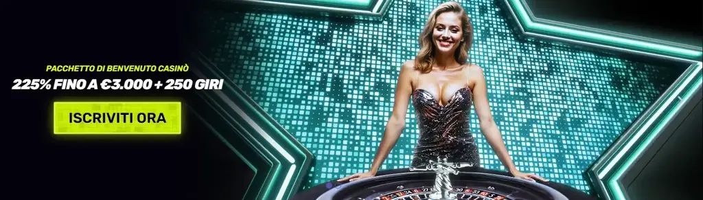 Sportuna Casino Bonus di Benvenuto fino a 3000€ + 250 Giri Gratis