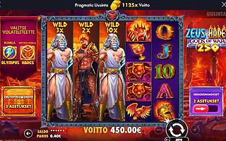 Zeus vs Hades – Caxino (450 EUR / 0.2 bet) | haverine