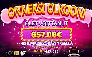 sweet bonanza – Unibet (657 EUR / 0.40 bet) | Ihalaiska