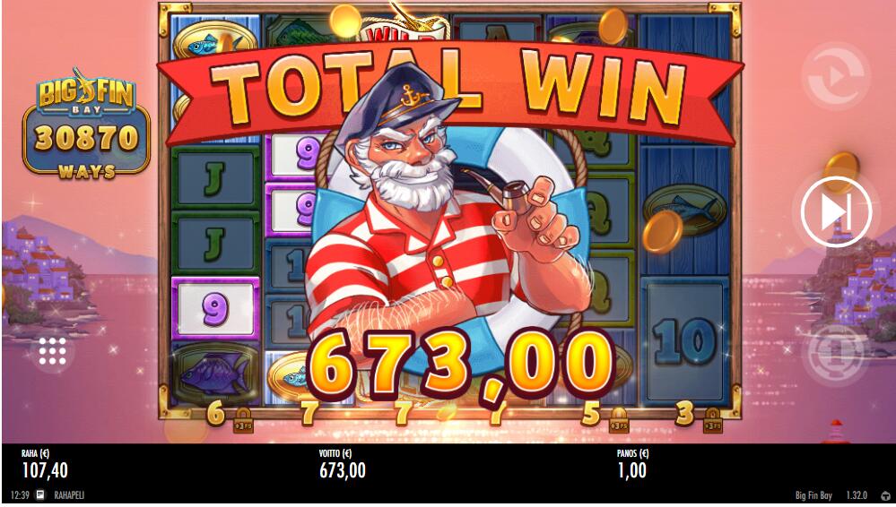 Big Fin Bay – Pelikioski (673 EUR / 1 bet) | Kapteni85