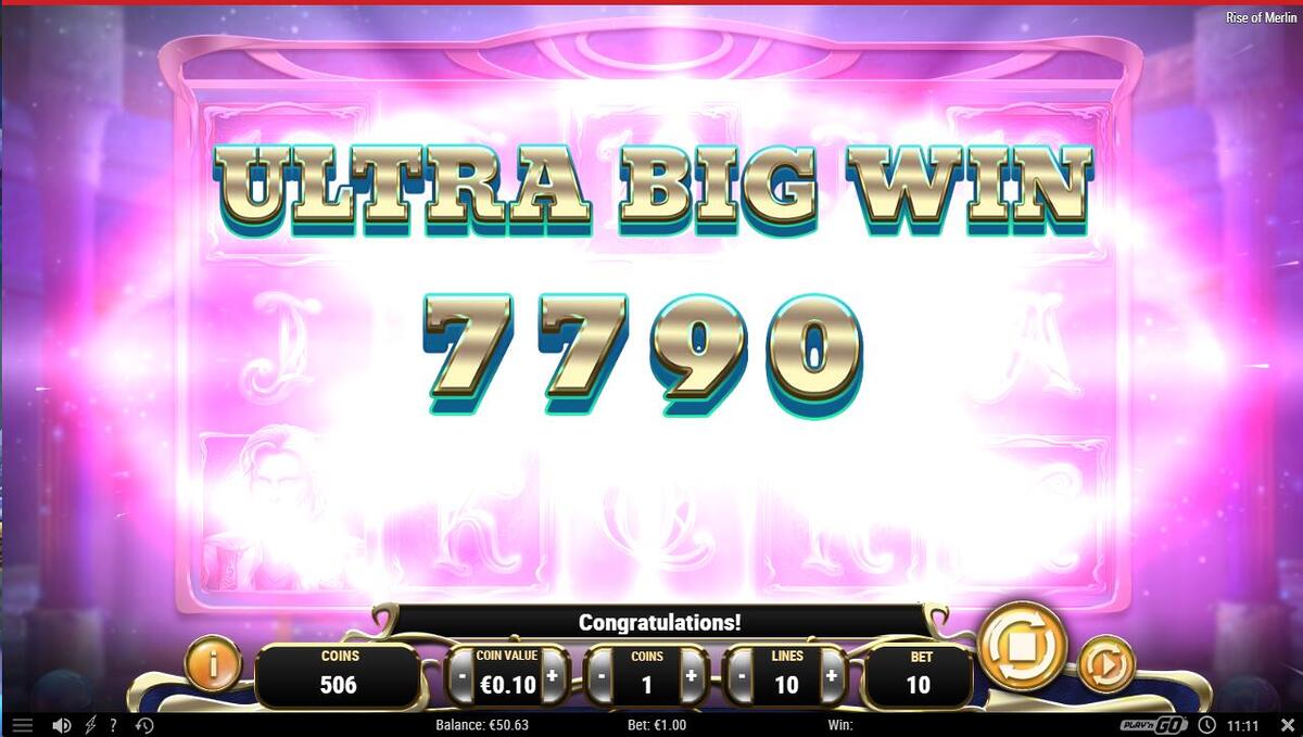 Rise of Merlin – Pelikioski (779 EUR / 1 bet) | Kapteni85