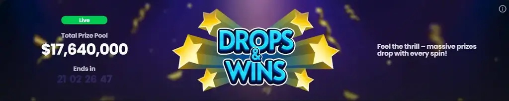 Drops & Wins tournament at BitKingz Casino
