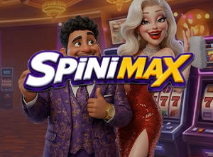 Spinimax Casinon pääkuva ja yleisilme
