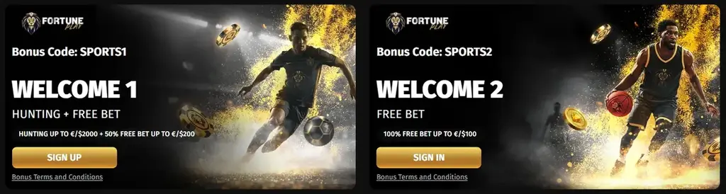 Fortune Play Sports Welcome Offer
