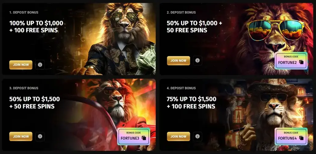 FortunePlay Welcome Offer Package