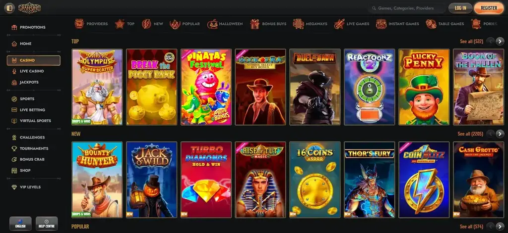 Gransino Casino Pokies