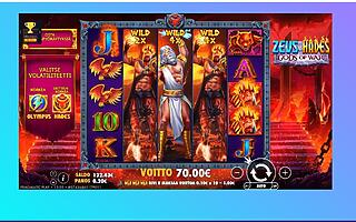 Zeus vs Hades – Wildz (70 EUR / 0.20 bet) | Ihalaiska