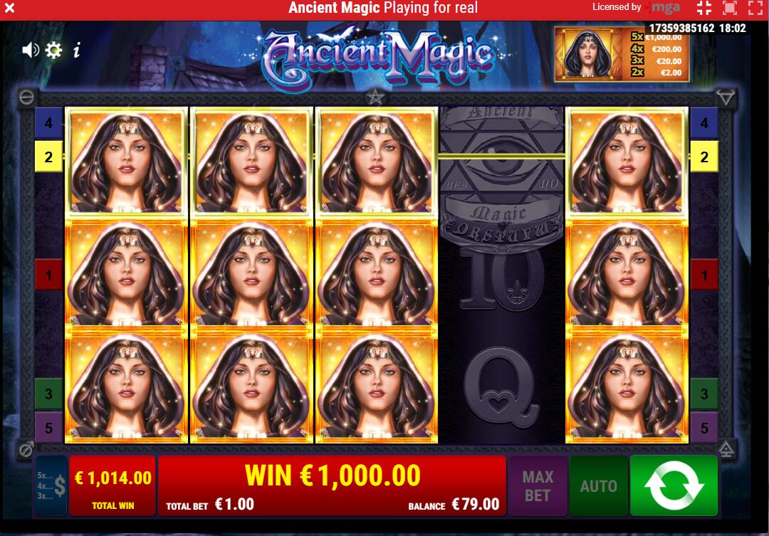 Ancient Magic – Wildz (1000 EUR / 1 bet) | Kapteni85