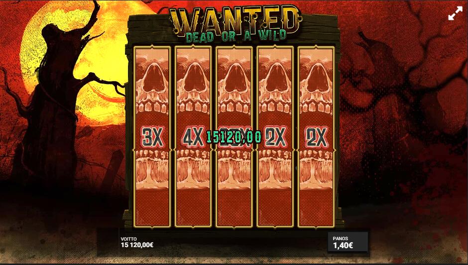 Wanted Dead or Alive – Wildz (15120 EUR / 1.40 bet) | threalnoliferr