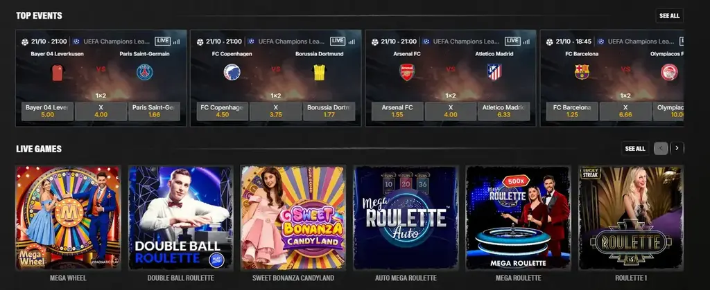 Jokery Casino sports betting and live casino lobby for New Zealand players