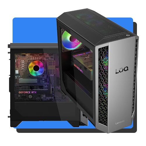 Lenovo LOQ Tower 26ADR10 (1 Tt RTX 5060) -pöytäkone