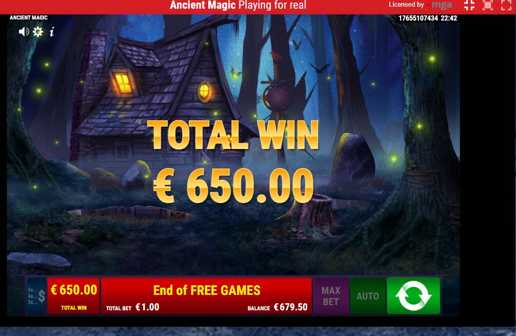 Ancient Magic – Pelikioski (650 EUR / 1 bet) | Kapteni85