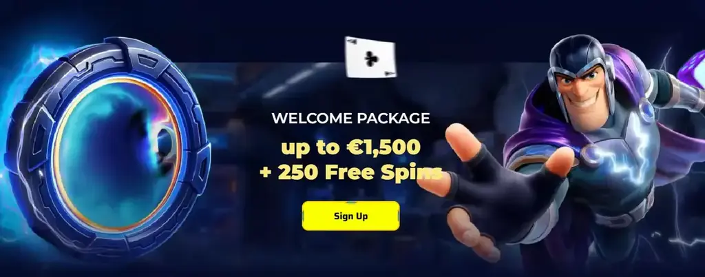Magnetic Slots welcome Non-Sticky bonus up to €1500 plus 250 free spins casino promotion