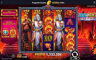 Zeus vs Hades – Jokeri (1223 EUR / 0.1 bet) | Ropozi