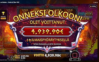 Zeus vs Hades – Wildz (4939.90 EUR / 0.2 bet) | samasuunta