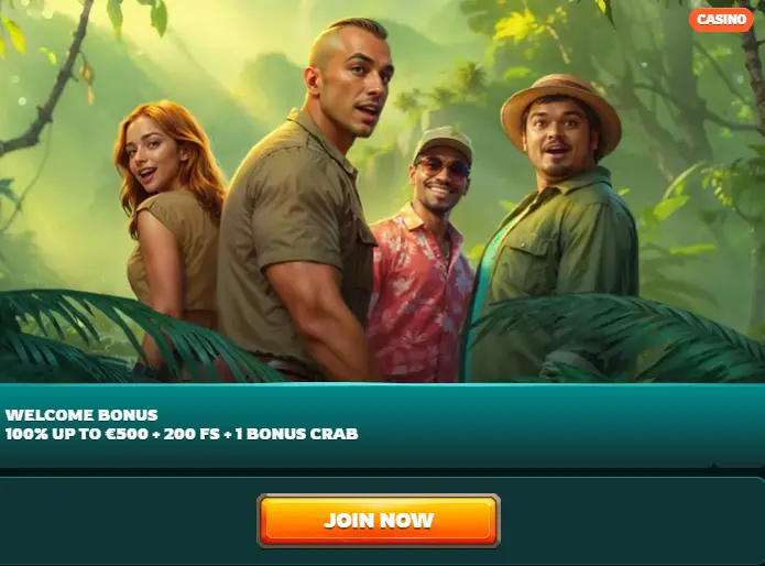 Playio casino welcome offer with 100% bonus up to €500 and 200 free spins