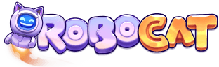 Robocat Casino Logo vertical