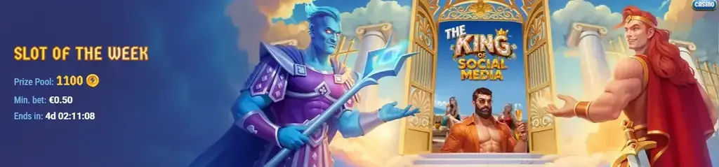 Romibet slot of the week tournament with prize pool and countdown timer