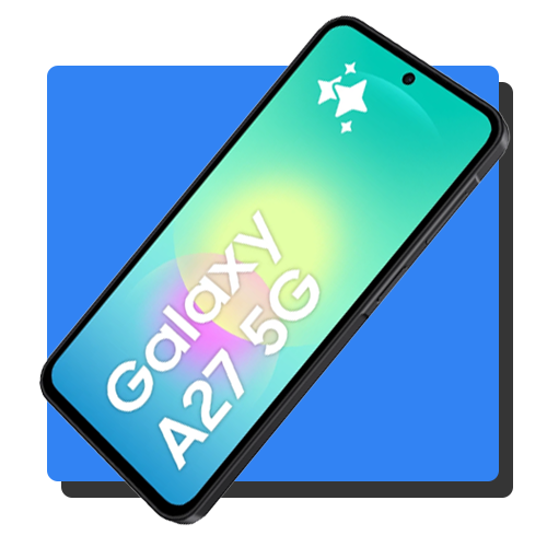 Samsung Galaxy A27 5G -älypuhelin, 256 Gt, musta