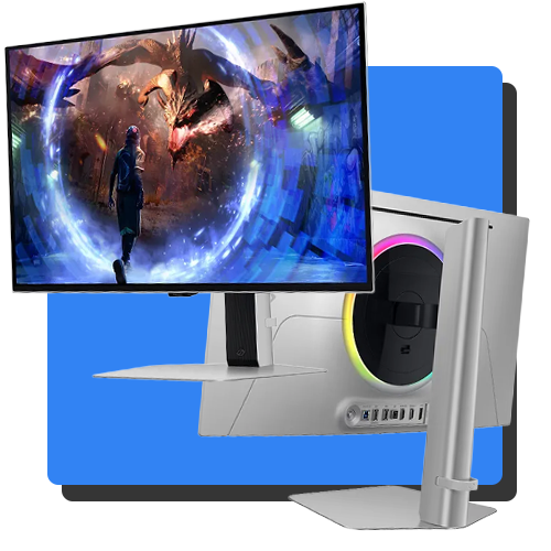 Samsung_Odyssey_OLED_G6_(LS27DG602)_27-pelinäyttö