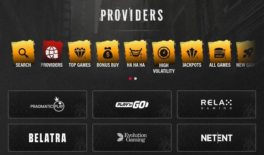 Jokery game providers