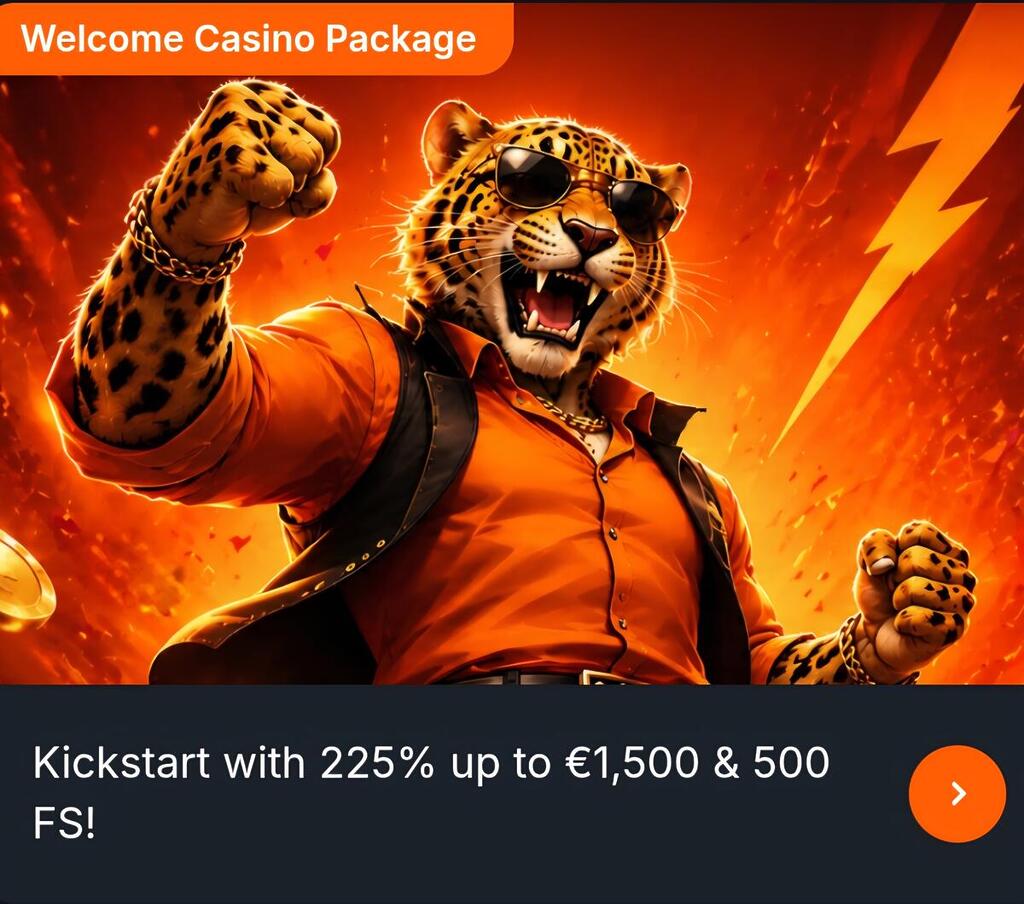 Welcome bonus luck leopard