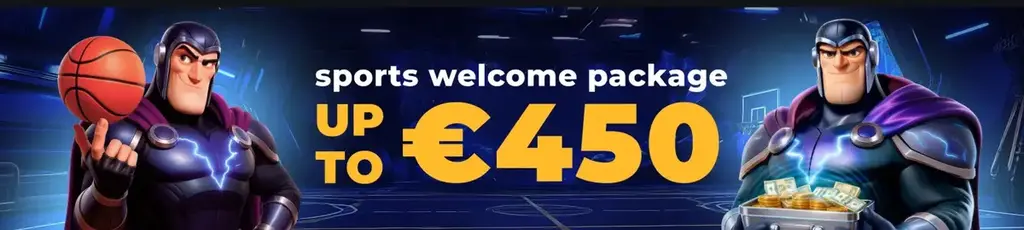 Magnetic Slots sportsbook welcome bonus up to €450 for sports betting
