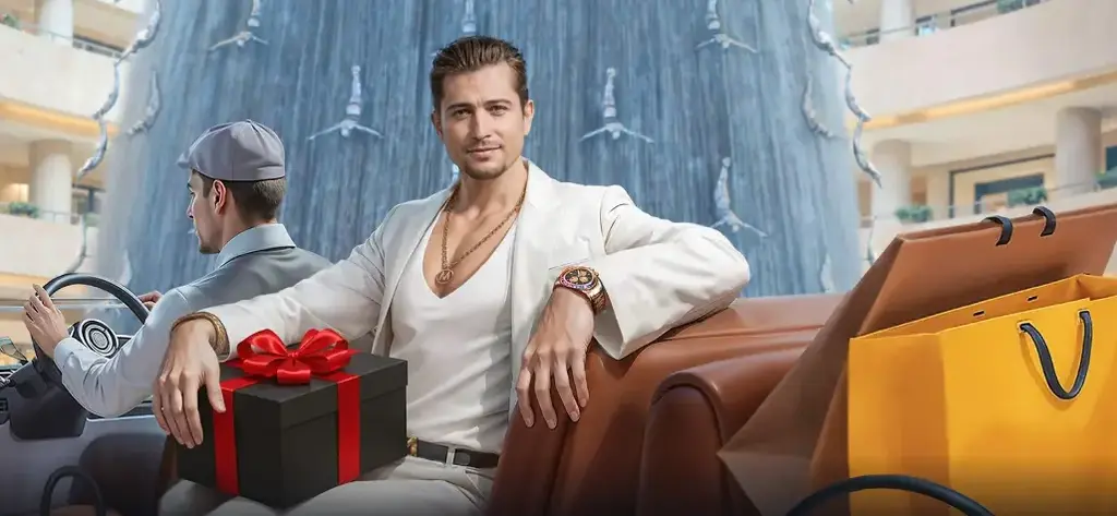 Luxury VIP welcome banner at Millioner Casino featuring crypto bonus up to 3,000 USDT