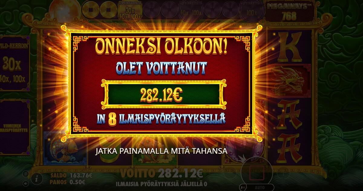 5 Lions Megaways 2 – Unibet (282.1 EUR / 0.50 bet) | Ihalaiska