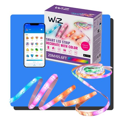 WiZ RGBIC LED-nauha 20 m
