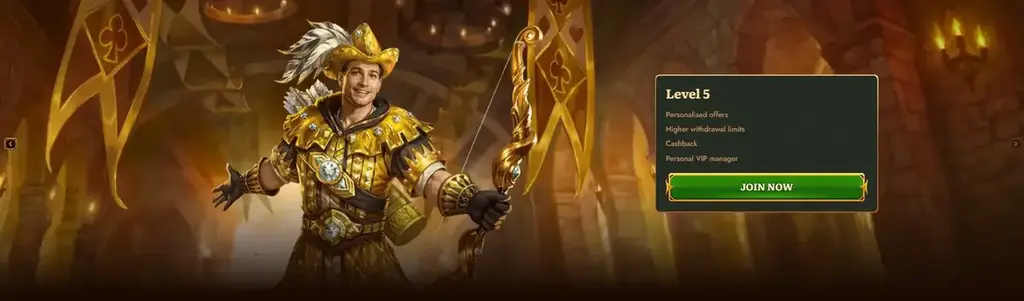 Wild Robin Casino VIP Club