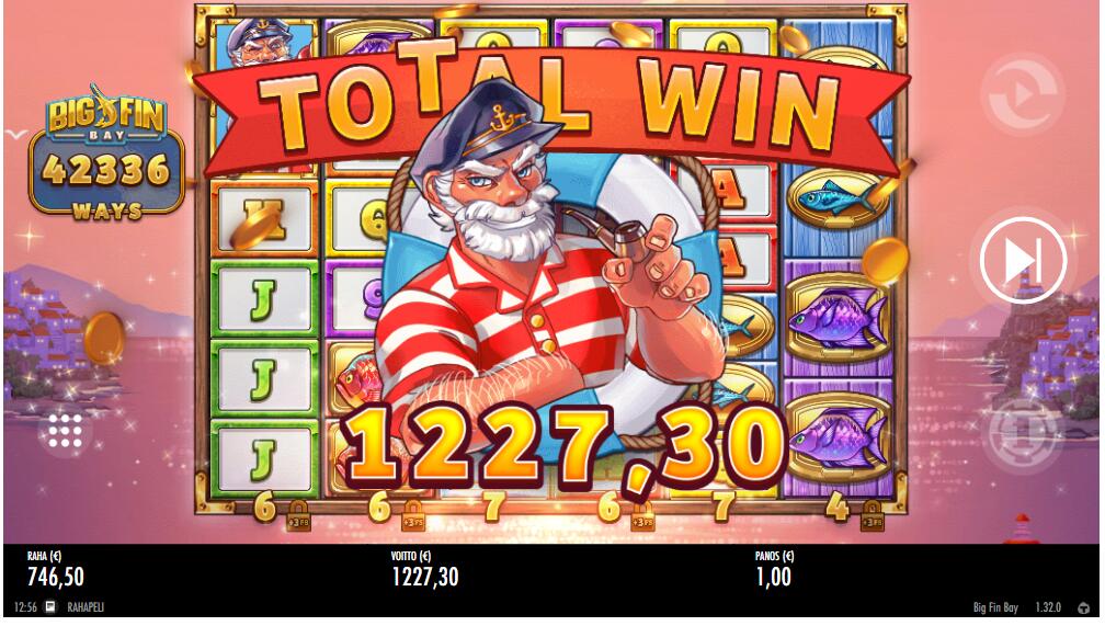 Big Fin Bay – Pelikioski (1227.3 EUR / 1 bet) | Kapteni85