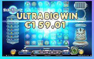 Reactoonz – Wildz (159 EUR / 0.2 bet) | Rikssoni