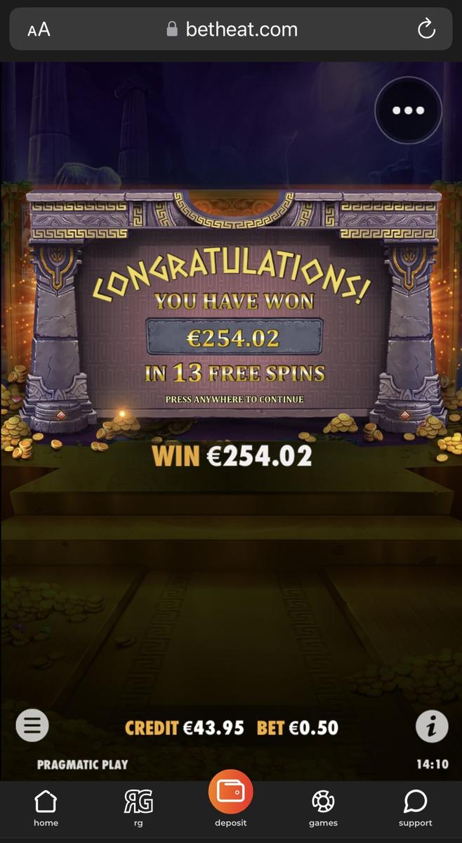 The Hand Of Midas slot machine online casino gambling big win