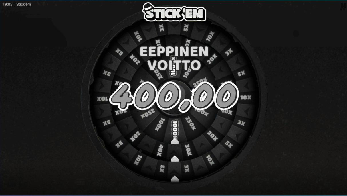 Stick'em slot machine online casino gambling big win