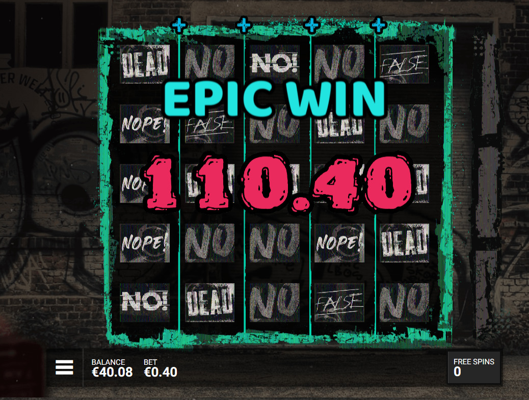 Chaos Crew slot machine online casino gambling big win