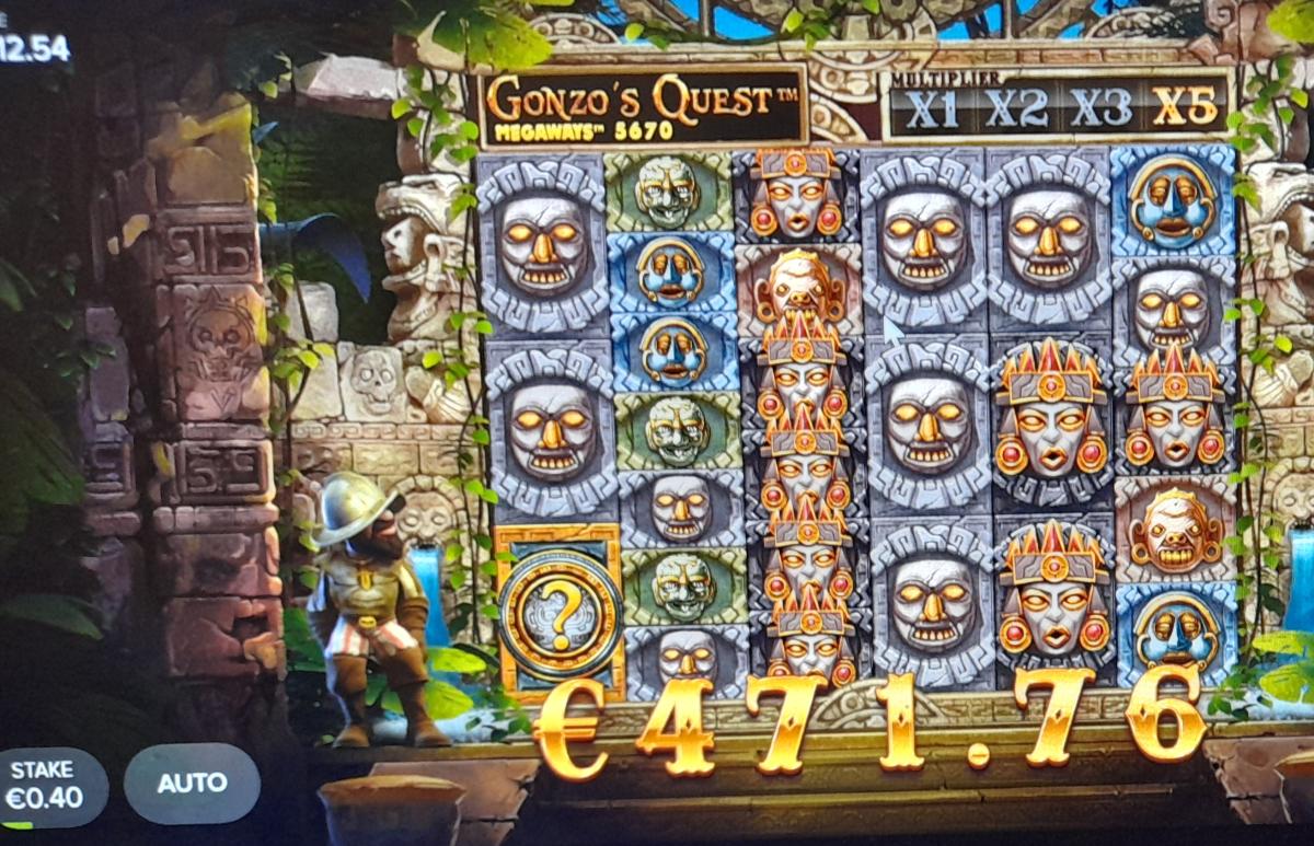 Gonzo’s Quest Megaways – UltraCasino (471.76 eur / 0.40 bet) | juugeli1