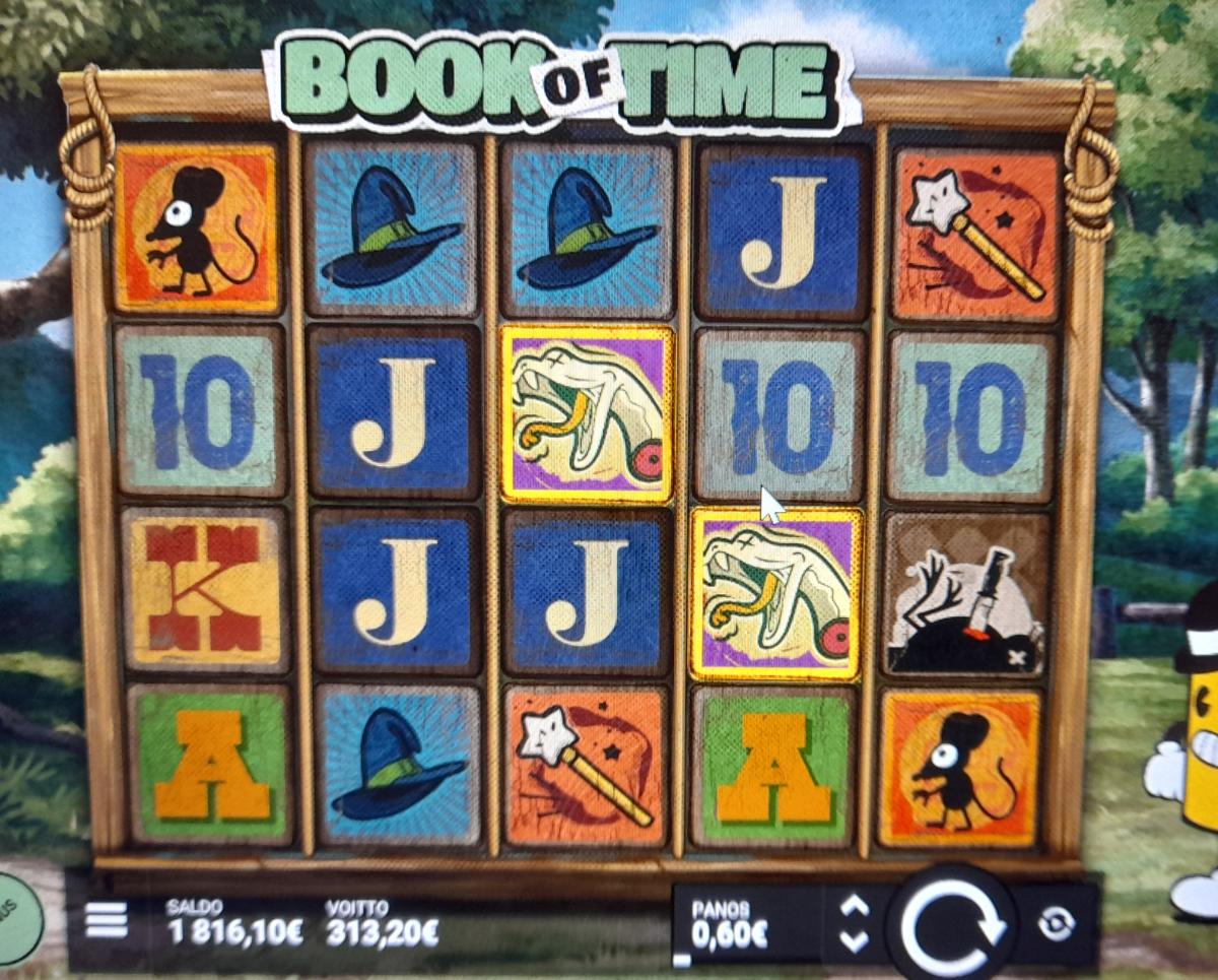 Book of Time – UltraCasino (313.20 eur / 0.60 bet) | juugeli1